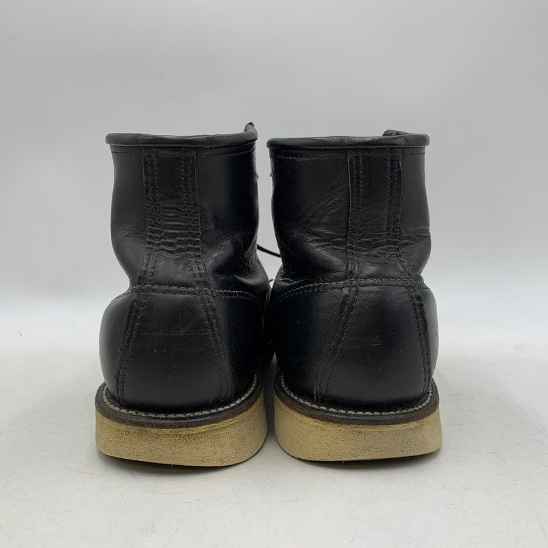 【中古品】【メンズ】 RED WING レッドウィング IRISH SETTER アイリッシュセッター USA製 四角犬タグ ブーツ シューズ 靴 164-251116-as-18-izu サイズ：7.5 カラー：ブラック 万代Net店