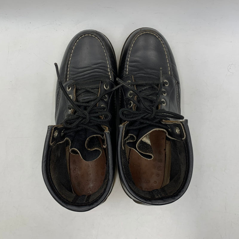 【中古品】【メンズ】 RED WING レッドウィング IRISH SETTER アイリッシュセッター USA製 四角犬タグ ブーツ シューズ 靴 164-251116-as-18-izu サイズ：7.5 カラー：ブラック 万代Net店