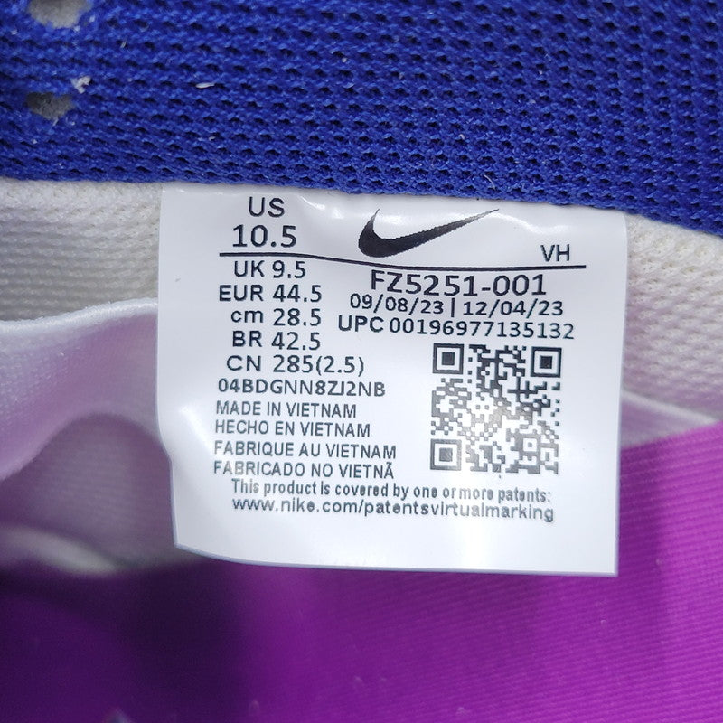 【中古美品】【メンズ】 NIKE SB ナイキエスビー × RAYSSA LEAL ライッサ・レアウ DUNK LOW PRM RL FZ5251-001 SB ダンク ロー プレミアム RL スニーカー シューズ 靴 160-251115-as-28-izu サイズ：28.5cm カラー：PURE PLATINUM/DEEP ROYAL BLUE 万代Net店