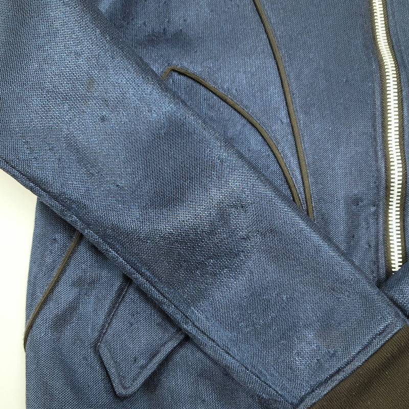 【中古品】【メンズ】 STUSSY ステューシー WORLD TOUR BACKPRINT POLYESTER JACKET ワールドツアー バックプリント ポリエステル ジャケット アウター 142-251123-cs-11-izu サイズ：M カラー：ネイビー×ブラック 万代Net店