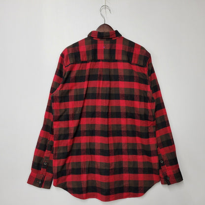 【中古品】【メンズ】 STUSSY ステューシー 紫タグ COTTON CHECK LS SHIRT コットン チェック ロングスリーブ シャツ トップス 長袖 142-251123-cs-10-izu サイズ：XL カラー：マルチ 万代Net店