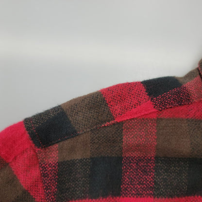 【中古品】【メンズ】 STUSSY ステューシー 紫タグ COTTON CHECK LS SHIRT コットン チェック ロングスリーブ シャツ トップス 長袖 142-251123-cs-10-izu サイズ：XL カラー：マルチ 万代Net店