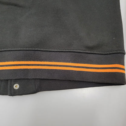 【中古品】【メンズ】 STUSSY ステューシー 80 SWEAT SUTADIUM JACKET スウェット スタジアム ジャケット アウター 142-251123-cs-09-izu サイズ：M カラー：ブラック 万代Net店