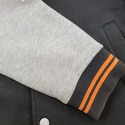 【中古品】【メンズ】 STUSSY ステューシー 80 SWEAT SUTADIUM JACKET スウェット スタジアム ジャケット アウター 142-251123-cs-09-izu サイズ：M カラー：ブラック 万代Net店