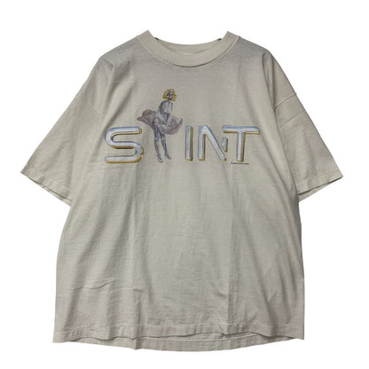 【中古美品】【メンズ】 SAINT MICHAEL セントマイケル × SORAYAMA 空山基 LOVERS SRYM_SS TEE SM-HR1-0000-C79 ショートスリーブ Tシャツ 半袖 トップス 142-251116-as-05-izu サイズ：XL カラー：ホワイト 万代Net店