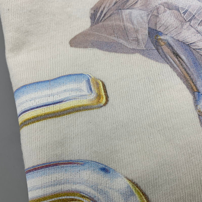 【中古美品】【メンズ】 SAINT MICHAEL セントマイケル × SORAYAMA 空山基 LOVERS SRYM_SS TEE SM-HR1-0000-C79 ショートスリーブ Tシャツ 半袖 トップス 142-251116-as-05-izu サイズ：XL カラー：ホワイト 万代Net店