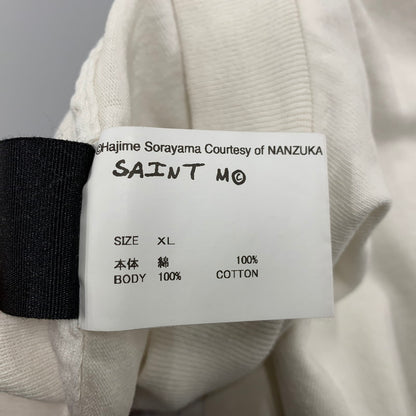 【中古美品】【メンズ】 SAINT MICHAEL セントマイケル × SORAYAMA 空山基 LOVERS SRYM_SS TEE SM-HR1-0000-C79 ショートスリーブ Tシャツ 半袖 トップス 142-251116-as-05-izu サイズ：XL カラー：ホワイト 万代Net店