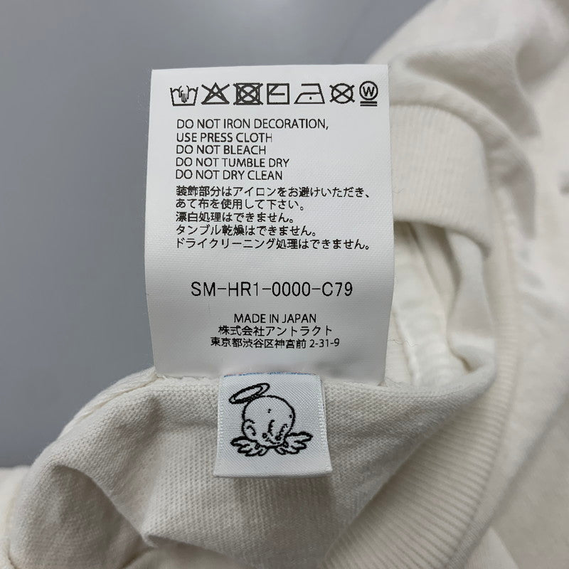 【中古美品】【メンズ】 SAINT MICHAEL セントマイケル × SORAYAMA 空山基 LOVERS SRYM_SS TEE SM-HR1-0000-C79 ショートスリーブ Tシャツ 半袖 トップス 142-251116-as-05-izu サイズ：XL カラー：ホワイト 万代Net店