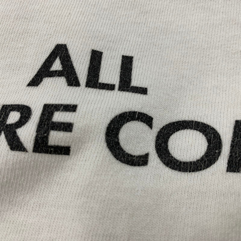 【中古美品】【メンズ】 SAINT MICHAEL セントマイケル × SORAYAMA 空山基 LOVERS SRYM_SS TEE SM-HR1-0000-C79 ショートスリーブ Tシャツ 半袖 トップス 142-251116-as-05-izu サイズ：XL カラー：ホワイト 万代Net店