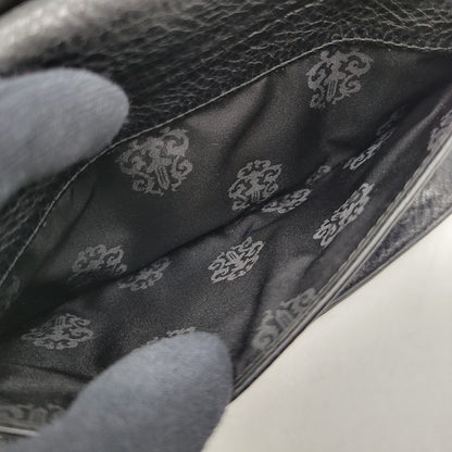 【現状渡し品】【メンズ】 CHROME HEARTS クロムハーツ WAVE WALLET ウェーブウォレット 長財布 190-251214-as-09-izu カラー：ブラック 万代Net店