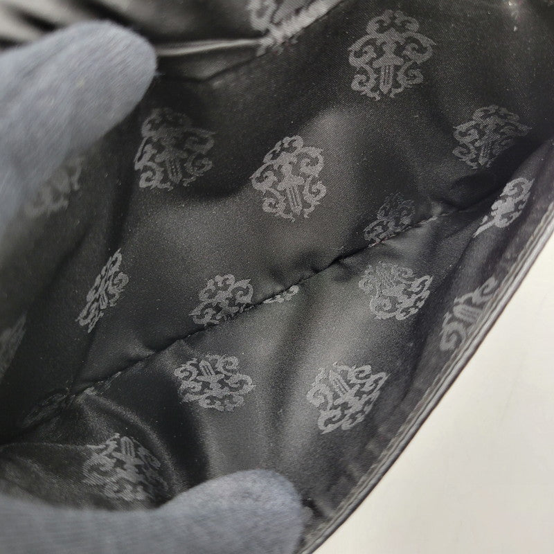 【現状渡し品】【メンズ】 CHROME HEARTS クロムハーツ WAVE WALLET ウェーブウォレット 長財布 190-251214-as-09-izu カラー：ブラック 万代Net店