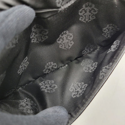 【現状渡し品】【メンズ】 CHROME HEARTS クロムハーツ WAVE WALLET ウェーブウォレット 長財布 190-251214-as-09-izu カラー：ブラック 万代Net店