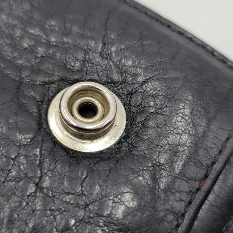 【現状渡し品】【メンズ】 CHROME HEARTS クロムハーツ WAVE WALLET ウェーブウォレット 長財布 190-251214-as-09-izu カラー：ブラック 万代Net店