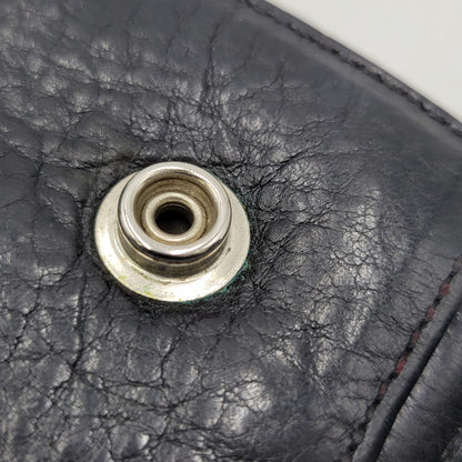 【現状渡し品】【メンズ】 CHROME HEARTS クロムハーツ WAVE WALLET ウェーブウォレット 長財布 190-251214-as-09-izu カラー：ブラック 万代Net店