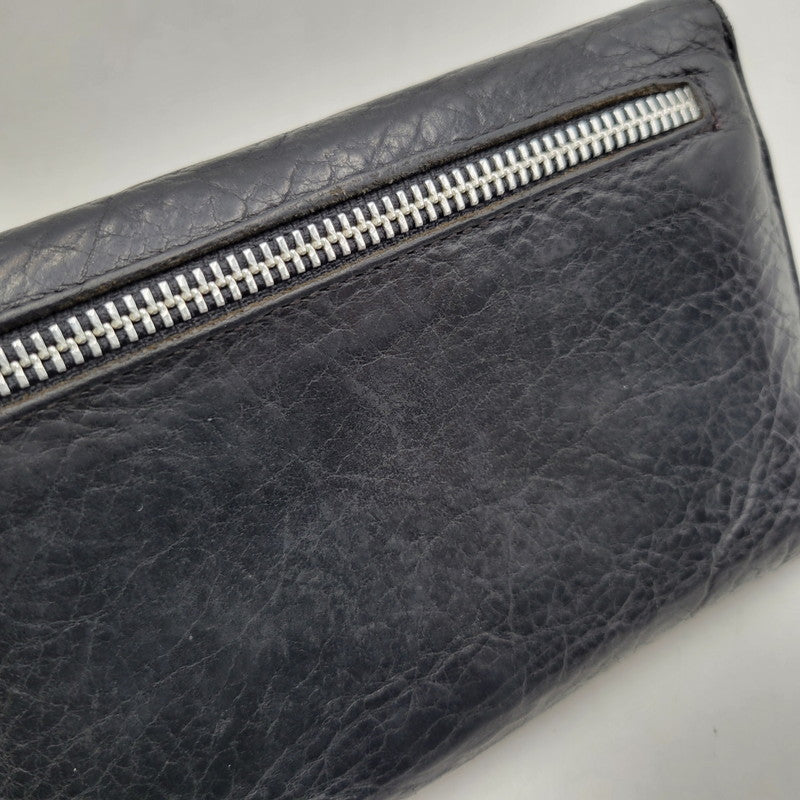 【現状渡し品】【メンズ】 CHROME HEARTS クロムハーツ WAVE WALLET ウェーブウォレット 長財布 190-251214-as-09-izu カラー：ブラック 万代Net店