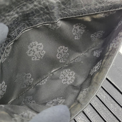 【現状渡し品】【メンズ】 CHROME HEARTS クロムハーツ WAVE WALLET ウェーブウォレット 長財布 190-251214-as-09-izu カラー：ブラック 万代Net店