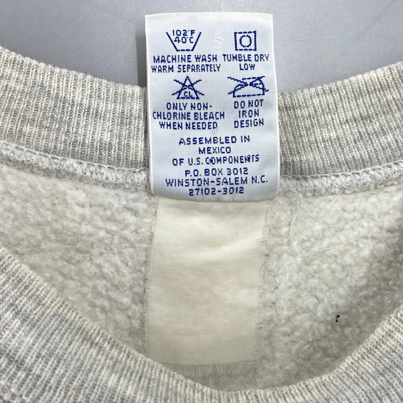 【中古品】【メンズ】 U.S.OLYMPIC TRAINING CENTER REVERSE WEAVE SWEAT SHIRT リバースウィーブ スウェットシャツ メキシコ製 刺繍タグ トレーナー 長袖 トップス 146-251122-as-37-izu サイズ：L カラー：グレー 万代Net店