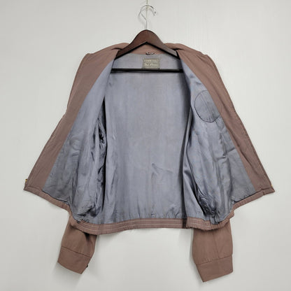 【現状渡し品】【メンズ】 TOWN HALL タウンホール CONMAR コンマー ジッパー 50S RAYON GABARDINE JACKET レーヨンギャバジン ジャケット アウター 146-251115-ya-04-izu サイズ：下記参照 カラー：ピンク 万代Net店