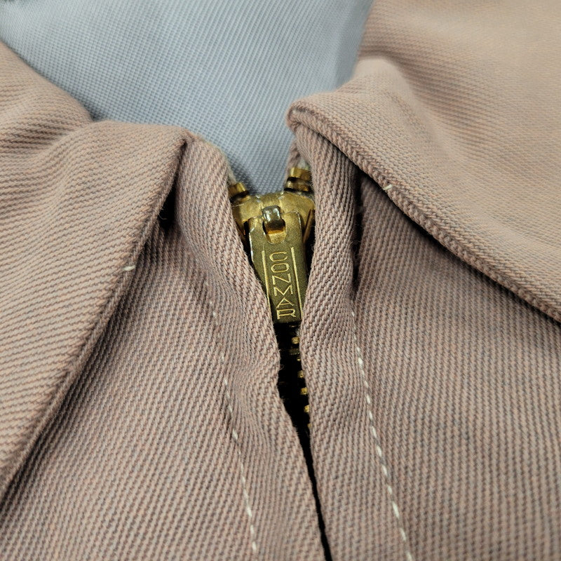 【現状渡し品】【メンズ】 TOWN HALL タウンホール CONMAR コンマー ジッパー 50S RAYON GABARDINE JACKET レーヨンギャバジン ジャケット アウター 146-251115-ya-04-izu サイズ：下記参照 カラー：ピンク 万代Net店