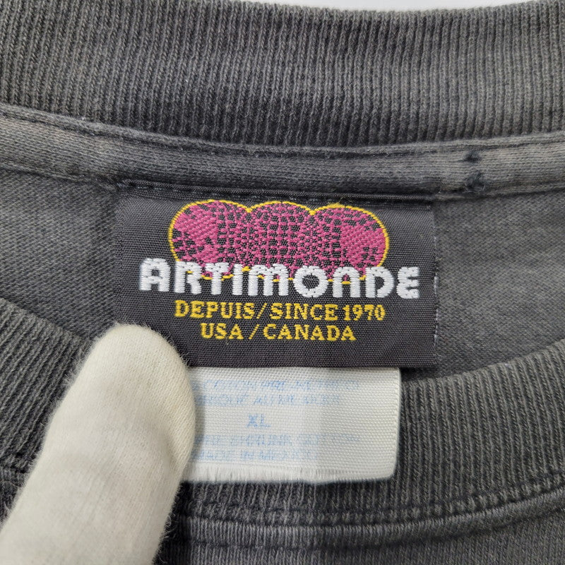 【中古品】【メンズ】 ARTIMONDE PINK FLOYD c2004 SHINE ON YOU CRAZY DIAMOND TEE ピンクフロイド Tシャツ 半袖 トップス 146-251216-as-01-izu サイズ：XL カラー：ブラック 万代Net店