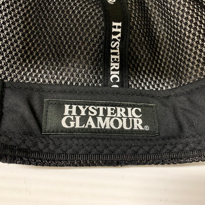【中古品】【メンズ/レディース】 HYSTERIC GLAMOUR ヒステリックグラマー 02243QH02 STAR EVIL MESH CAP スター イービル メッシュキャップ 帽子 185-251124-ya-08-izu サイズ：F カラー：ブラック×ホワイト 万代Net店