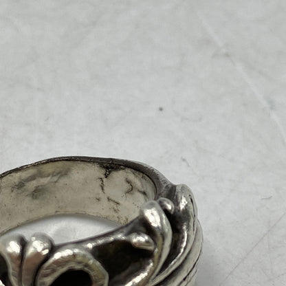 【中古品】【メンズ/レディース】 USED SV925 アラベスク リング 指輪 アクセサリー 193-251124-ya-06-izu サイズ：下記参照 カラー：シルバー 万代Net店