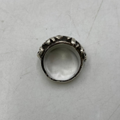 【中古品】【メンズ/レディース】 USED SV925 アラベスク リング 指輪 アクセサリー 193-251124-ya-06-izu サイズ：下記参照 カラー：シルバー 万代Net店