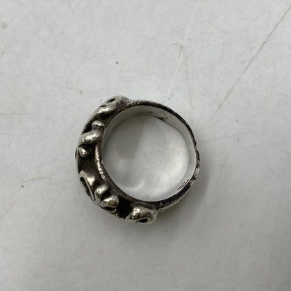 【中古品】【メンズ/レディース】 USED SV925 アラベスク リング 指輪 アクセサリー 193-251124-ya-06-izu サイズ：下記参照 カラー：シルバー 万代Net店