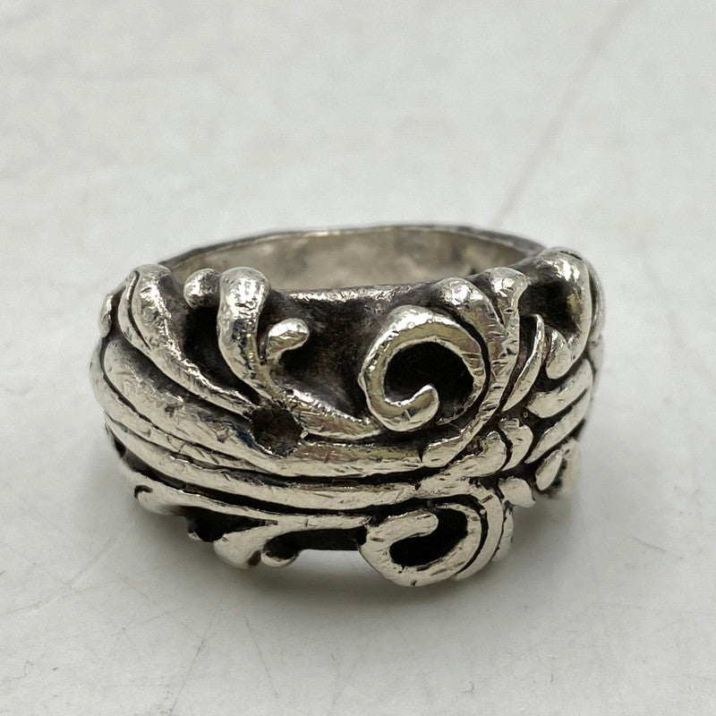 【中古品】【メンズ/レディース】 USED SV925 アラベスク リング 指輪 アクセサリー 193-251124-ya-06-izu サイズ：下記参照 カラー：シルバー 万代Net店
