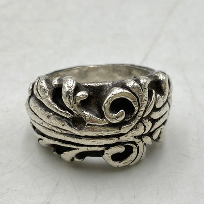 【中古品】【メンズ/レディース】 USED SV925 アラベスク リング 指輪 アクセサリー 193-251124-ya-06-izu サイズ：下記参照 カラー：シルバー 万代Net店