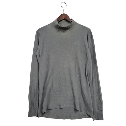 【中古品】【メンズ】 MAISON MARGIELA メゾン マルジェラ 333-39408 KOKONOE ココノエタグ HI NECK L/S SHIRT ハイネック ロングスリーブ シャツ トップス 長袖 141-251115-ya-01-izu サイズ：M カラー：グレー 万代Net店