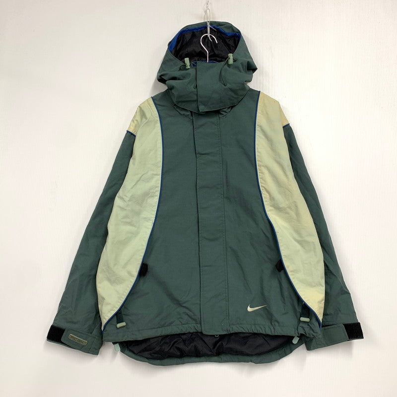 【中古品】【メンズ】 NIKE ACG ナイキ エーシージー LAYER レイヤー 3 NYLON JACKET ナイロン ジャケット アウター 146-251115-ya-08-izu サイズ：L カラー：グリーン系 万代Net店