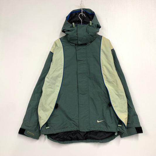 【中古品】【メンズ】 NIKE ACG ナイキ エーシージー LAYER レイヤー 3 NYLON JACKET ナイロン ジャケット アウター 146-251115-ya-08-izu サイズ：L カラー：グリーン系 万代Net店
