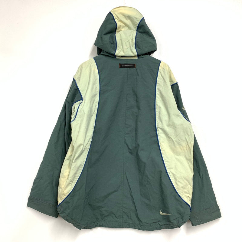 【中古品】【メンズ】 NIKE ACG ナイキ エーシージー LAYER レイヤー 3 NYLON JACKET ナイロン ジャケット アウター 146-251115-ya-08-izu サイズ：L カラー：グリーン系 万代Net店