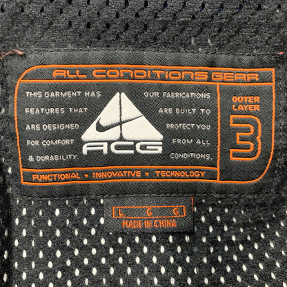 【中古品】【メンズ】 NIKE ACG ナイキ エーシージー LAYER レイヤー 3 NYLON JACKET ナイロン ジャケット アウター 146-251115-ya-08-izu サイズ：L カラー：グリーン系 万代Net店