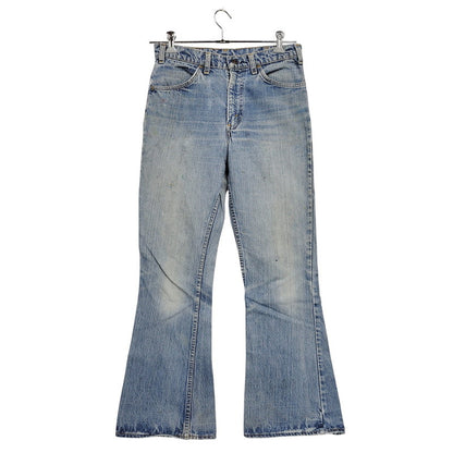 【現状渡し品】【メンズ】 Levi's リーバイス 646-0217 刻印39 SMALL-E オレンジタブ SCOVILL ZIP スコービル ジップ 70S-80S FLARE DENIM PANTS フレア デニム パンツ ボトムス ズボン 157-251128-cs-02-izu サイズ：不明 カラー：ライトインディゴ 万代Net店