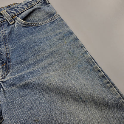 【現状渡し品】【メンズ】 Levi's リーバイス 646-0217 刻印39 SMALL-E オレンジタブ SCOVILL ZIP スコービル ジップ 70S-80S FLARE DENIM PANTS フレア デニム パンツ ボトムス ズボン 157-251128-cs-02-izu サイズ：不明 カラー：ライトインディゴ 万代Net店