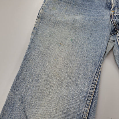 【現状渡し品】【メンズ】 Levi's リーバイス 646-0217 刻印39 SMALL-E オレンジタブ SCOVILL ZIP スコービル ジップ 70S-80S FLARE DENIM PANTS フレア デニム パンツ ボトムス ズボン 157-251128-cs-02-izu サイズ：不明 カラー：ライトインディゴ 万代Net店