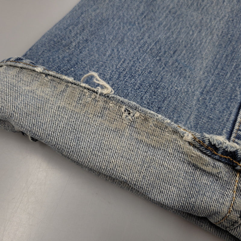 【現状渡し品】【メンズ】 Levi's リーバイス 646-0217 刻印39 SMALL-E オレンジタブ SCOVILL ZIP スコービル ジップ 70S-80S FLARE DENIM PANTS フレア デニム パンツ ボトムス ズボン 157-251128-cs-02-izu サイズ：不明 カラー：ライトインディゴ 万代Net店