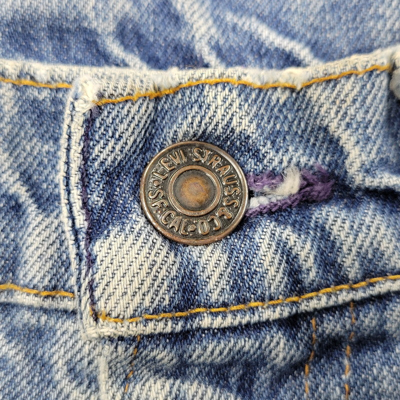 【現状渡し品】【メンズ】 Levi's リーバイス 646-0217 刻印39 SMALL-E オレンジタブ SCOVILL ZIP スコービル ジップ 70S-80S FLARE DENIM PANTS フレア デニム パンツ ボトムス ズボン 157-251128-cs-02-izu サイズ：不明 カラー：ライトインディゴ 万代Net店