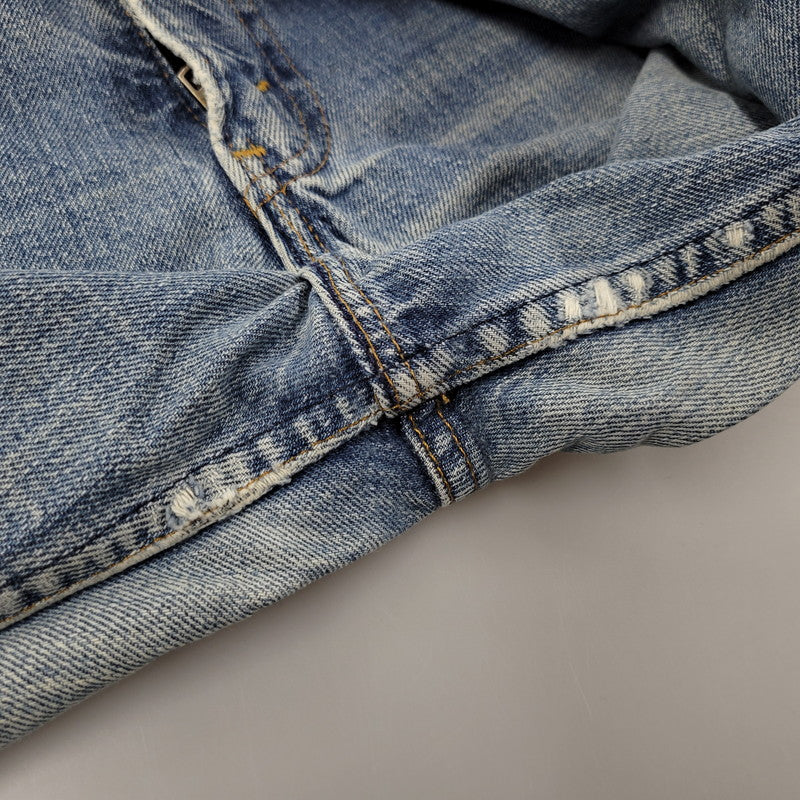 【現状渡し品】【メンズ】 Levi's リーバイス 646-0217 刻印39 SMALL-E オレンジタブ SCOVILL ZIP スコービル ジップ 70S-80S FLARE DENIM PANTS フレア デニム パンツ ボトムス ズボン 157-251128-cs-02-izu サイズ：不明 カラー：ライトインディゴ 万代Net店