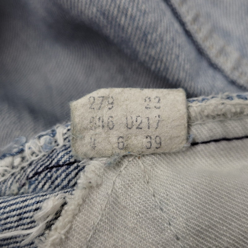【現状渡し品】【メンズ】 Levi's リーバイス 646-0217 刻印39 SMALL-E オレンジタブ SCOVILL ZIP スコービル ジップ 70S-80S FLARE DENIM PANTS フレア デニム パンツ ボトムス ズボン 157-251128-cs-02-izu サイズ：不明 カラー：ライトインディゴ 万代Net店