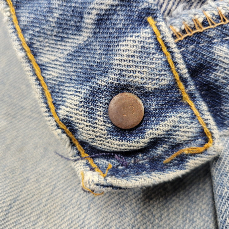 【現状渡し品】【メンズ】 Levi's リーバイス 646-0217 刻印39 SMALL-E オレンジタブ SCOVILL ZIP スコービル ジップ 70S-80S FLARE DENIM PANTS フレア デニム パンツ ボトムス ズボン 157-251128-cs-02-izu サイズ：不明 カラー：ライトインディゴ 万代Net店