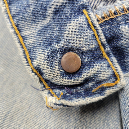 【現状渡し品】【メンズ】 Levi's リーバイス 646-0217 刻印39 SMALL-E オレンジタブ SCOVILL ZIP スコービル ジップ 70S-80S FLARE DENIM PANTS フレア デニム パンツ ボトムス ズボン 157-251128-cs-02-izu サイズ：不明 カラー：ライトインディゴ 万代Net店