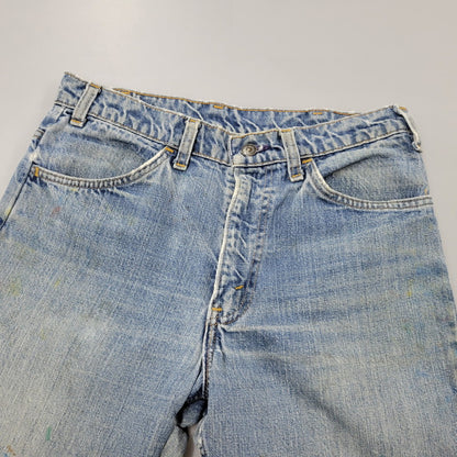 【現状渡し品】【メンズ】 Levi's リーバイス 646-0217 刻印39 SMALL-E オレンジタブ SCOVILL ZIP スコービル ジップ 70S-80S FLARE DENIM PANTS フレア デニム パンツ ボトムス ズボン 157-251128-cs-02-izu サイズ：不明 カラー：ライトインディゴ 万代Net店