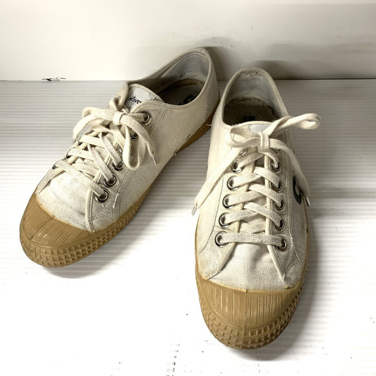 【現状渡し品】【メンズ/レディース】 COMME des GARCONS コムデギャルソン × NOVESTA ノヴェスタ N772014 LOW CUT SNEAKER ローカット スニーカー シューズ 靴 163-251124-ya-10-izu サイズ：40 カラー：アイボリー 万代Net店