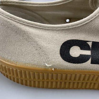 【現状渡し品】【メンズ/レディース】 COMME des GARCONS コムデギャルソン × NOVESTA ノヴェスタ N772014 LOW CUT SNEAKER ローカット スニーカー シューズ 靴 163-251124-ya-10-izu サイズ：40 カラー：アイボリー 万代Net店