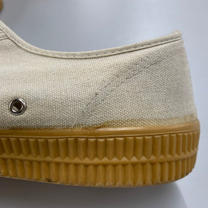 【現状渡し品】【メンズ/レディース】 COMME des GARCONS コムデギャルソン × NOVESTA ノヴェスタ N772014 LOW CUT SNEAKER ローカット スニーカー シューズ 靴 163-251124-ya-10-izu サイズ：40 カラー：アイボリー 万代Net店