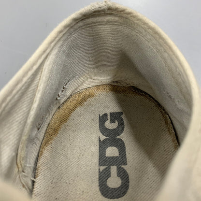 【現状渡し品】【メンズ/レディース】 COMME des GARCONS コムデギャルソン × NOVESTA ノヴェスタ N772014 LOW CUT SNEAKER ローカット スニーカー シューズ 靴 163-251124-ya-10-izu サイズ：40 カラー：アイボリー 万代Net店