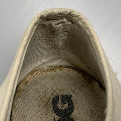 【現状渡し品】【メンズ/レディース】 COMME des GARCONS コムデギャルソン × NOVESTA ノヴェスタ N772014 LOW CUT SNEAKER ローカット スニーカー シューズ 靴 163-251124-ya-10-izu サイズ：40 カラー：アイボリー 万代Net店